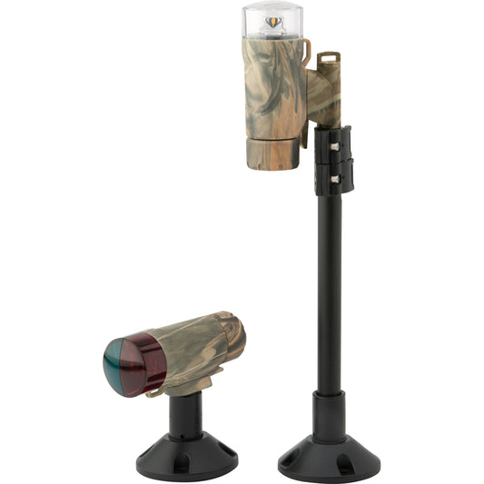 Attwood PaddleSport Portable Navigation Light Kit - Screw Down or Adhesive Pad - RealTree Max-4 Camo [14193-7]