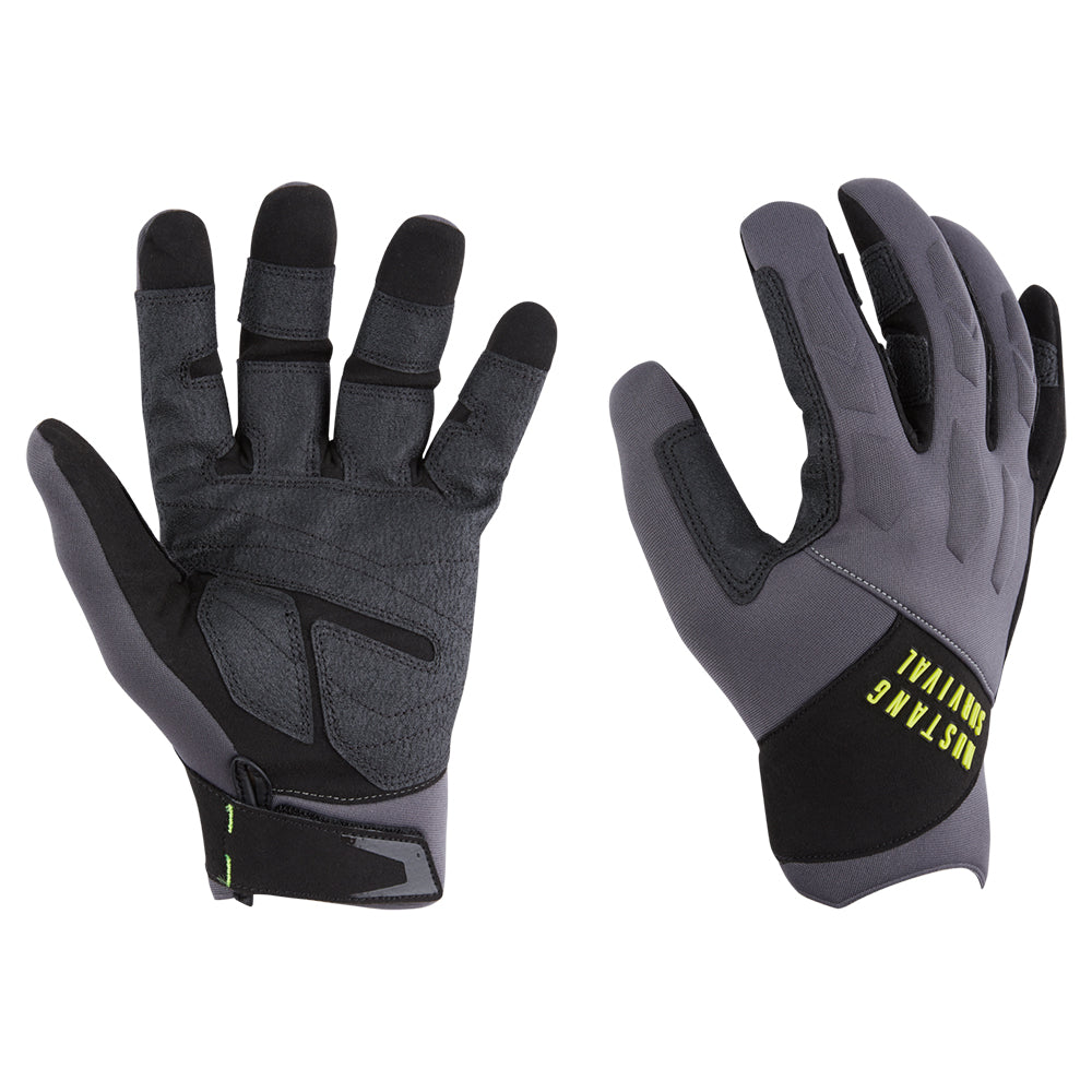 Mustang EP 3250 Full Finger Gloves - Grey/Black - XL [MA600502-262-XL-267]