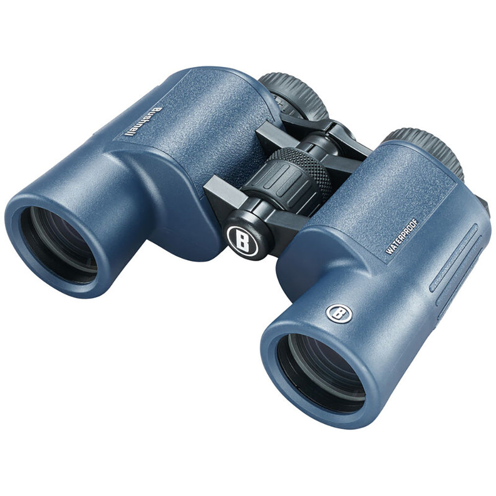 Bushnell 10x42mm H2O Binocular - Dark Blue Porro WP/FP Twist Up Eyecups [134211R]