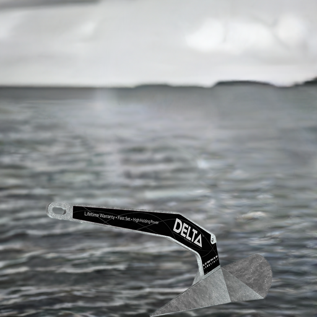 Lewmar Delta Anchor - Galvanized - 14lb [0057406]